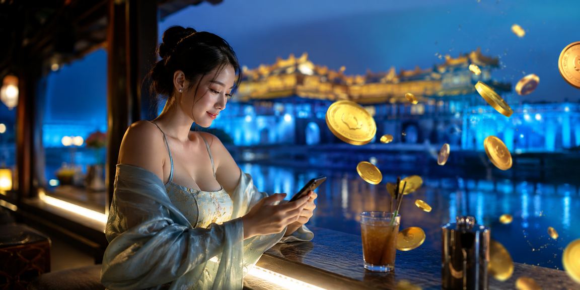 Người chơi nhập mã voucher trên điện thoại tại Huế