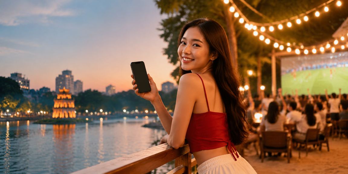 Người dùng Sài Gòn trải nghiệm ứng dụng casino trên điện thoại di động